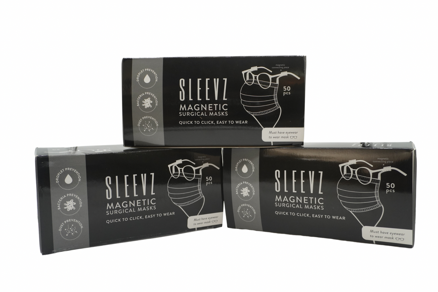BUNDLE of 3 - SLEEVZ SURGICAL Face Masks
