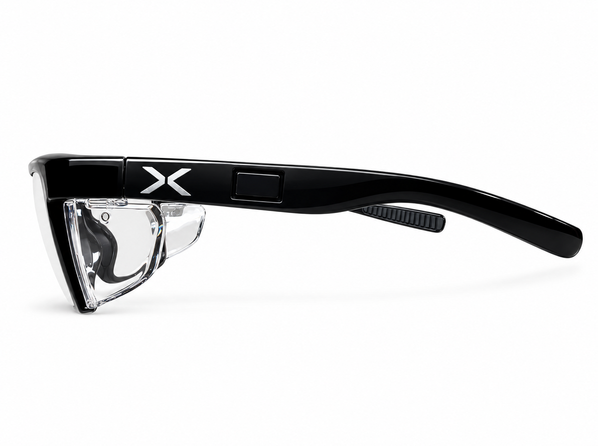 SLEEVZ X Safety Glasses, side profile