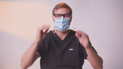 SLEEVZ mask and glasses, magnetic and slide-on attachment