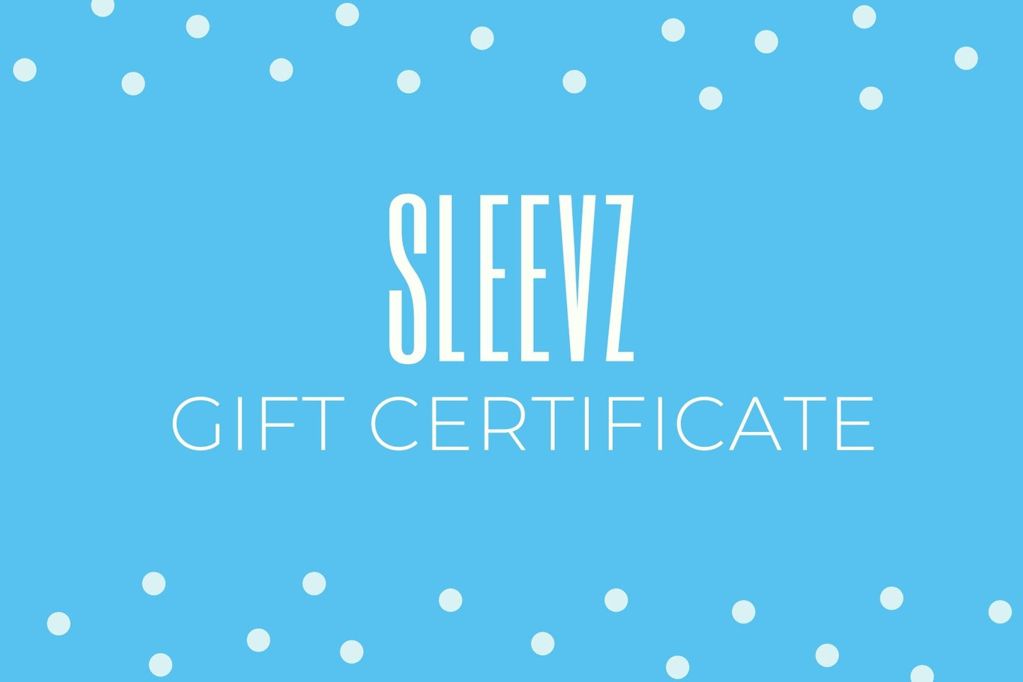 SLEEVZ Gift Certificate The best gift this holiday season.   Allow your loved ones to have fog-free glasses while wearing their mask.   The best gift for eyeglass wearers.  